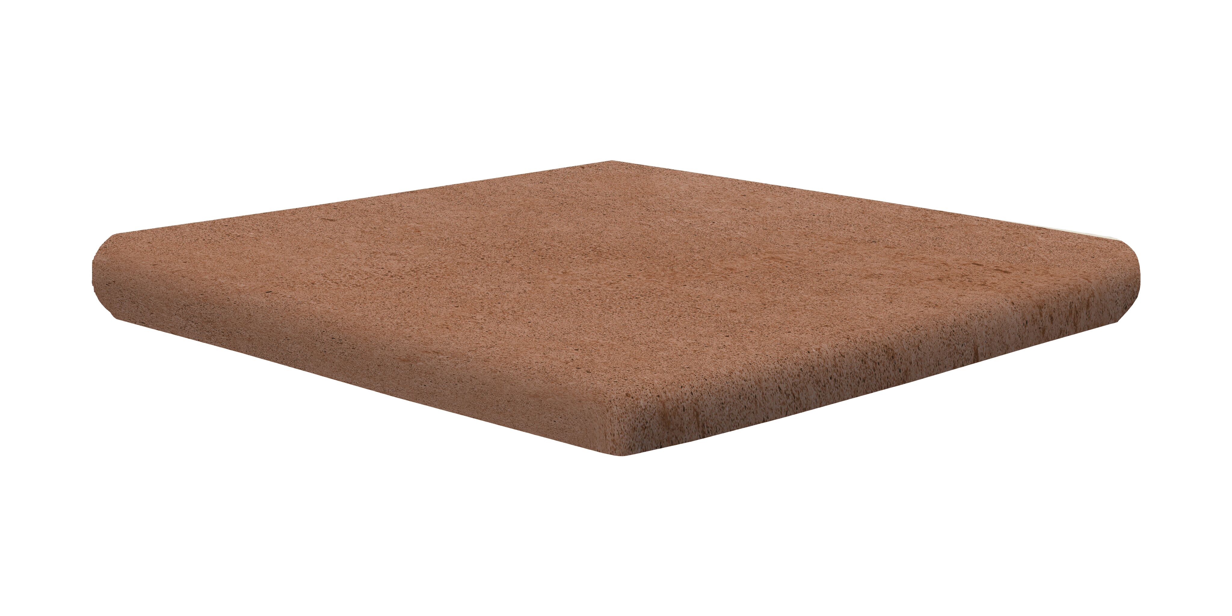 Ступень угловая Cartabon Florentino Essenza Rust С3 33х33х1.4см антислип 1шт/уп Exagres, Rust