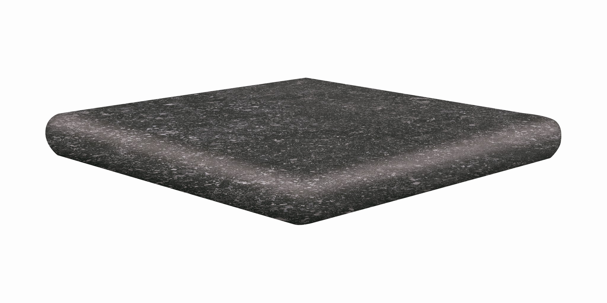 Ступень угловая Cartabon Florentino Ardenas Antracita 33х33х1.4 антислип шт/упак Exagres, Antracita