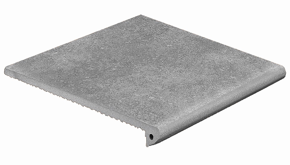 Ступень фронтальная Peldano Florentino Vega Gris 33х33х1.2 антислип Exagres, Gris купить в Москве Ступень фронтальная Peldano Florentino Vega Gris 33х33х1.2 антислип Exagres, Gris