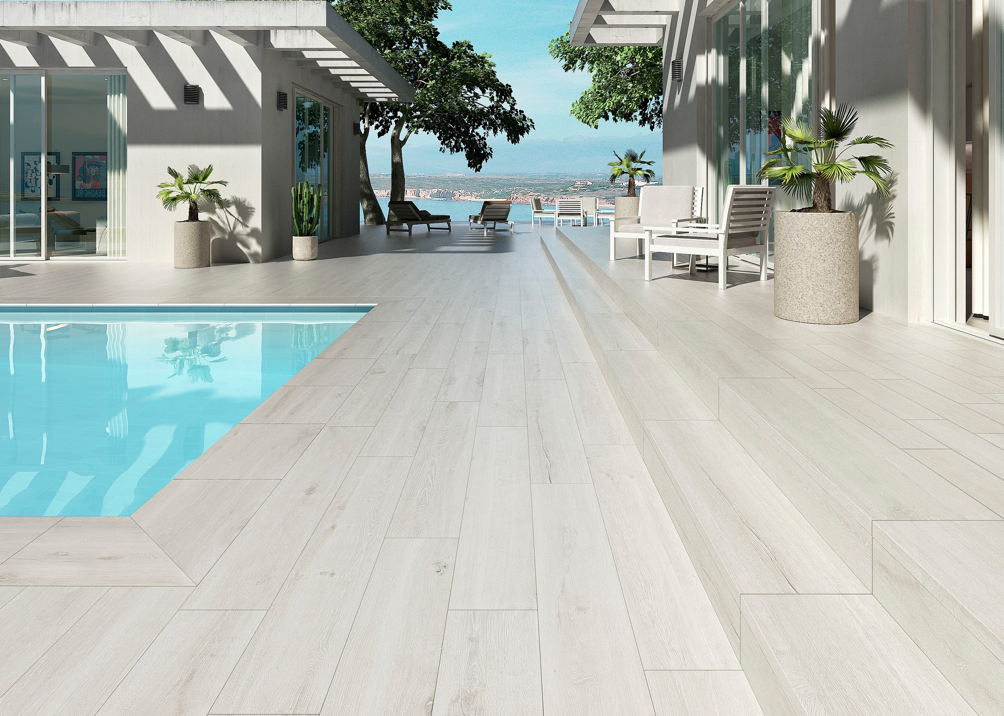 Напольная плитка Yoho Maple 14.5х120х0.9 под дерево Exagres