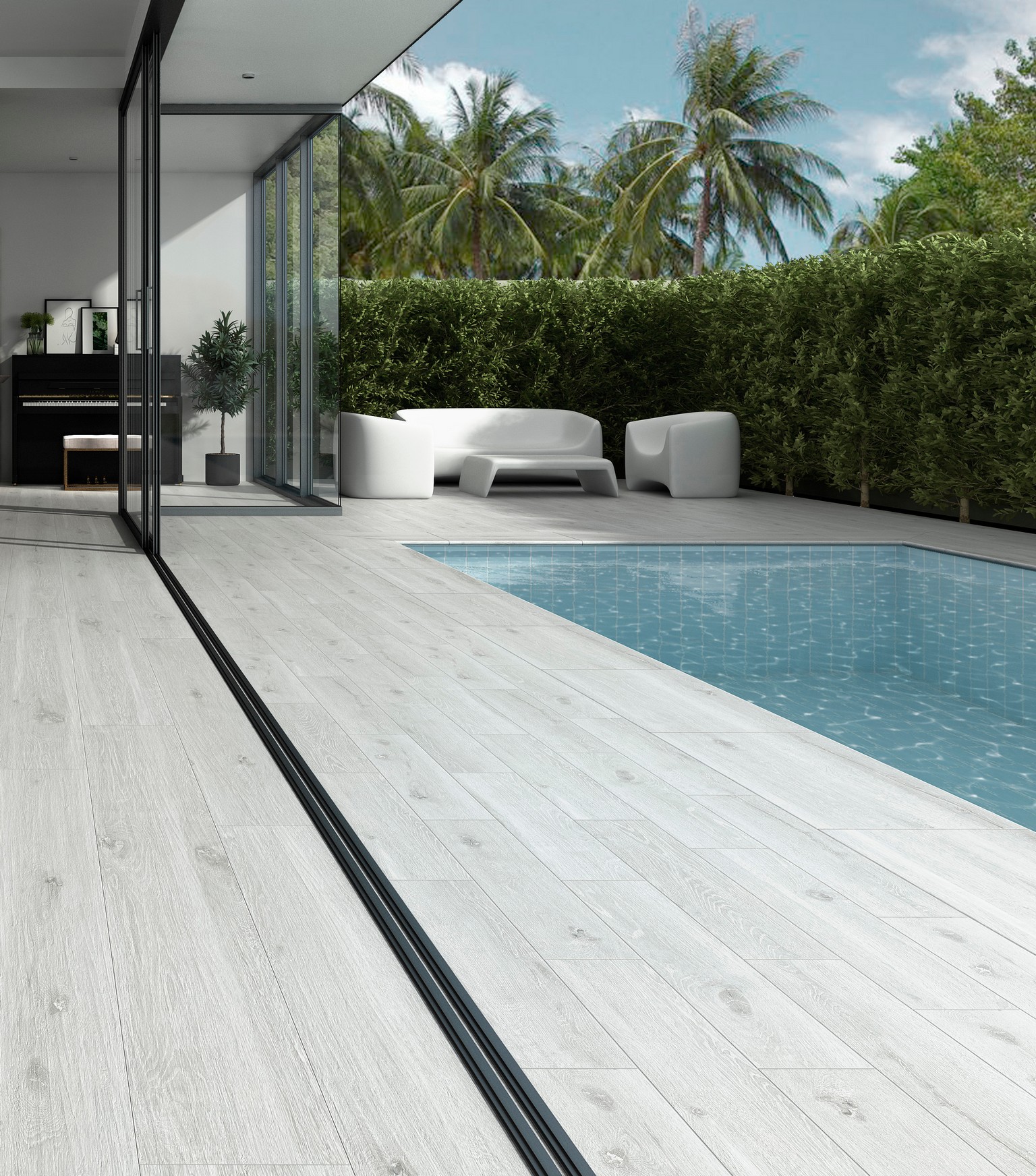 Напольная плитка Yoho Natural 14.5х120х0.9 под дерево Exagres