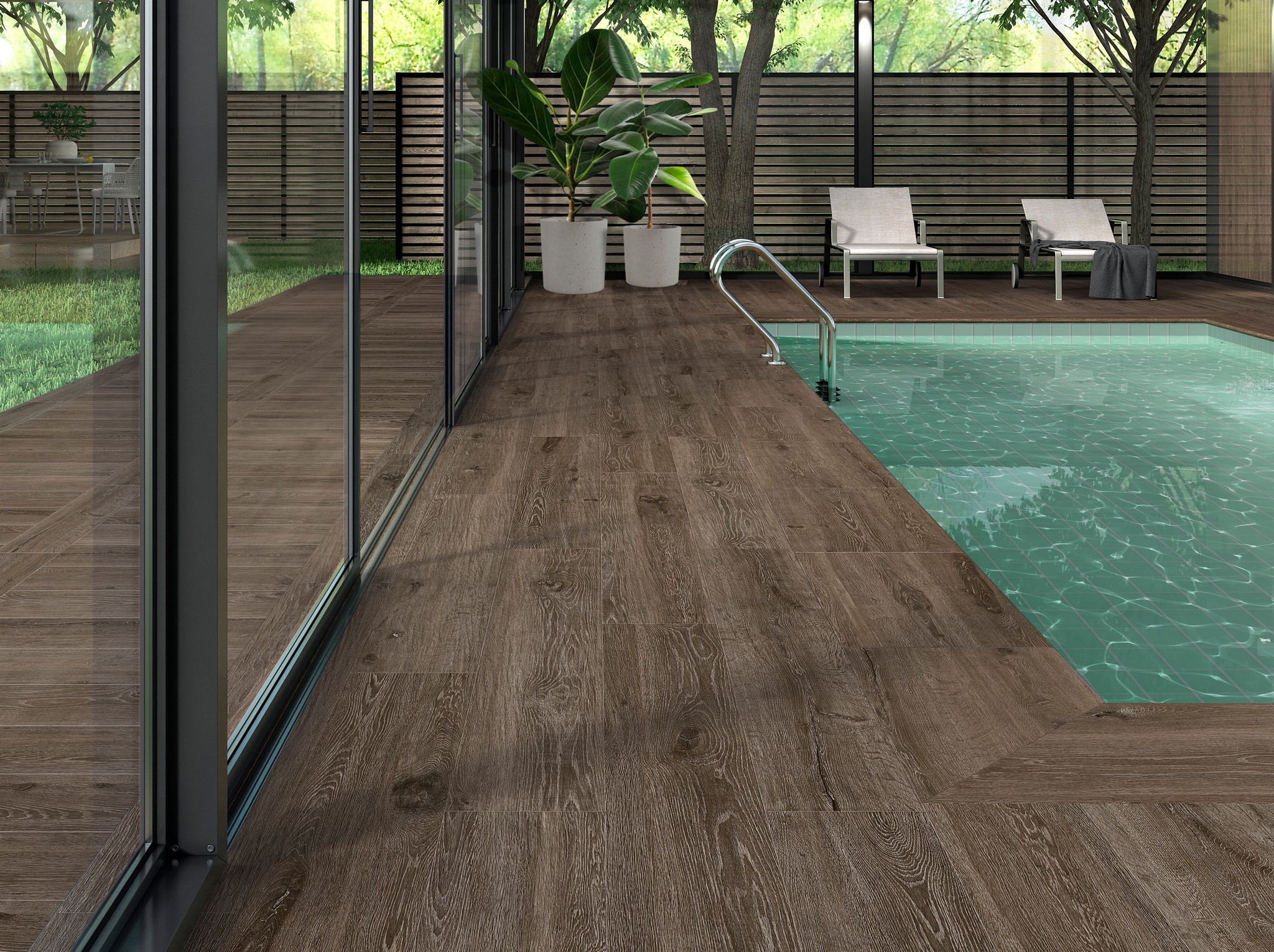 Плитка клинкерная напольная Yoho Teca 25х150х0.9см матовая 3шт/1.12м2/уп Exagres