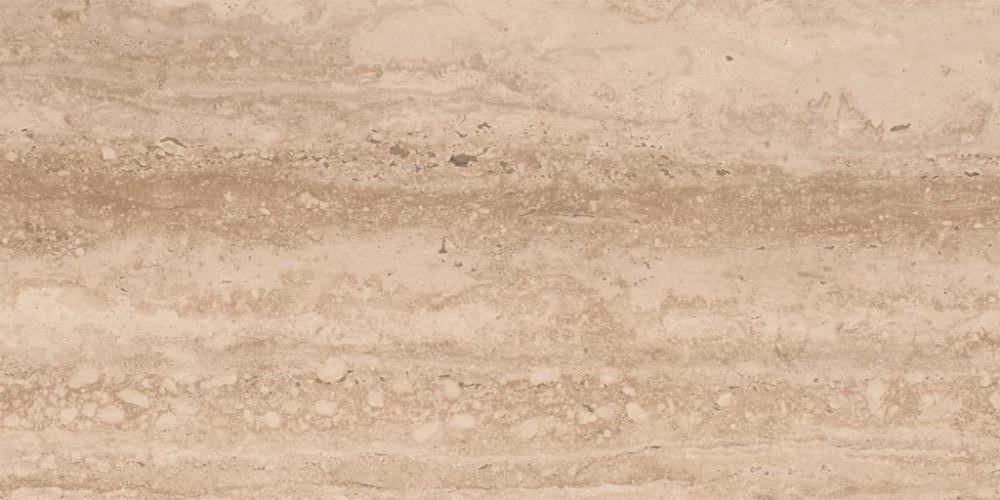 Плитка напольная клинкерная Marble Travertino Beige liso 60х120х1см матовая 2шт/1.44м2/уп Gres Aragon, Beige