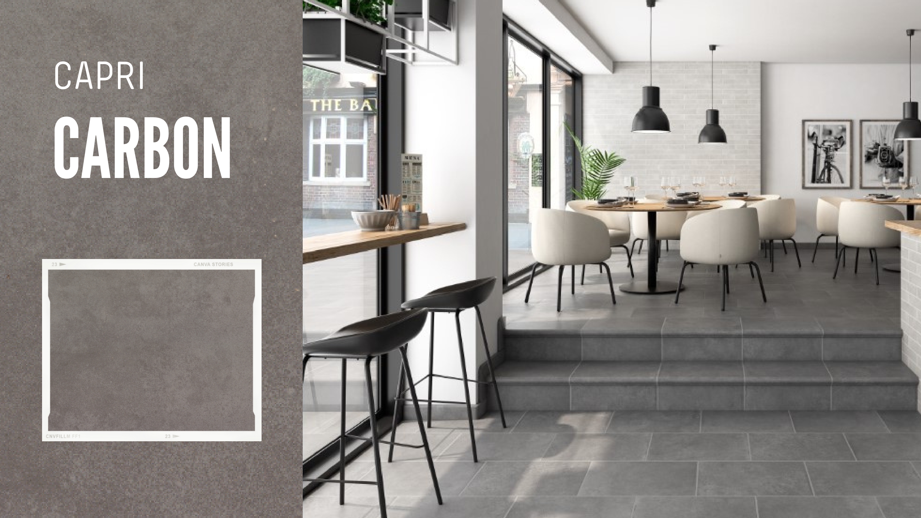 Ступень угловая Esquina Capri Carbon 33х33х1.8 матовая Gres de Aragon купить в Санкт-Петербурге Ступень угловая Esquina Capri Carbon 33х33х1.8 матовая Gres de Aragon