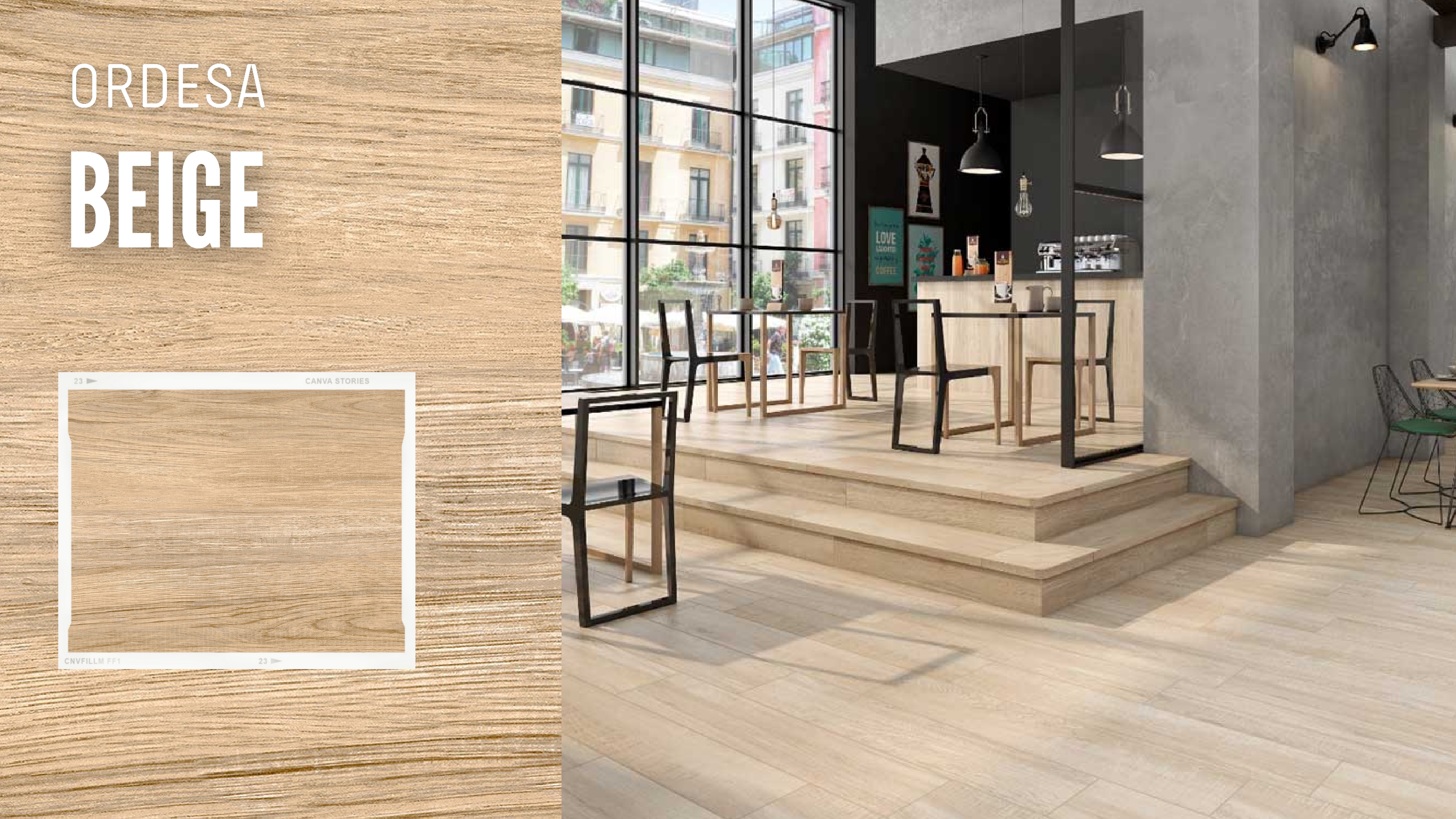 Напольная плитка Ordesa Beige 19.5х120х1.04 матовая Gres de Aragon купить в Санкт-Петербурге Напольная плитка Ordesa Beige 19.5х120х1.04 матовая Gres de Aragon