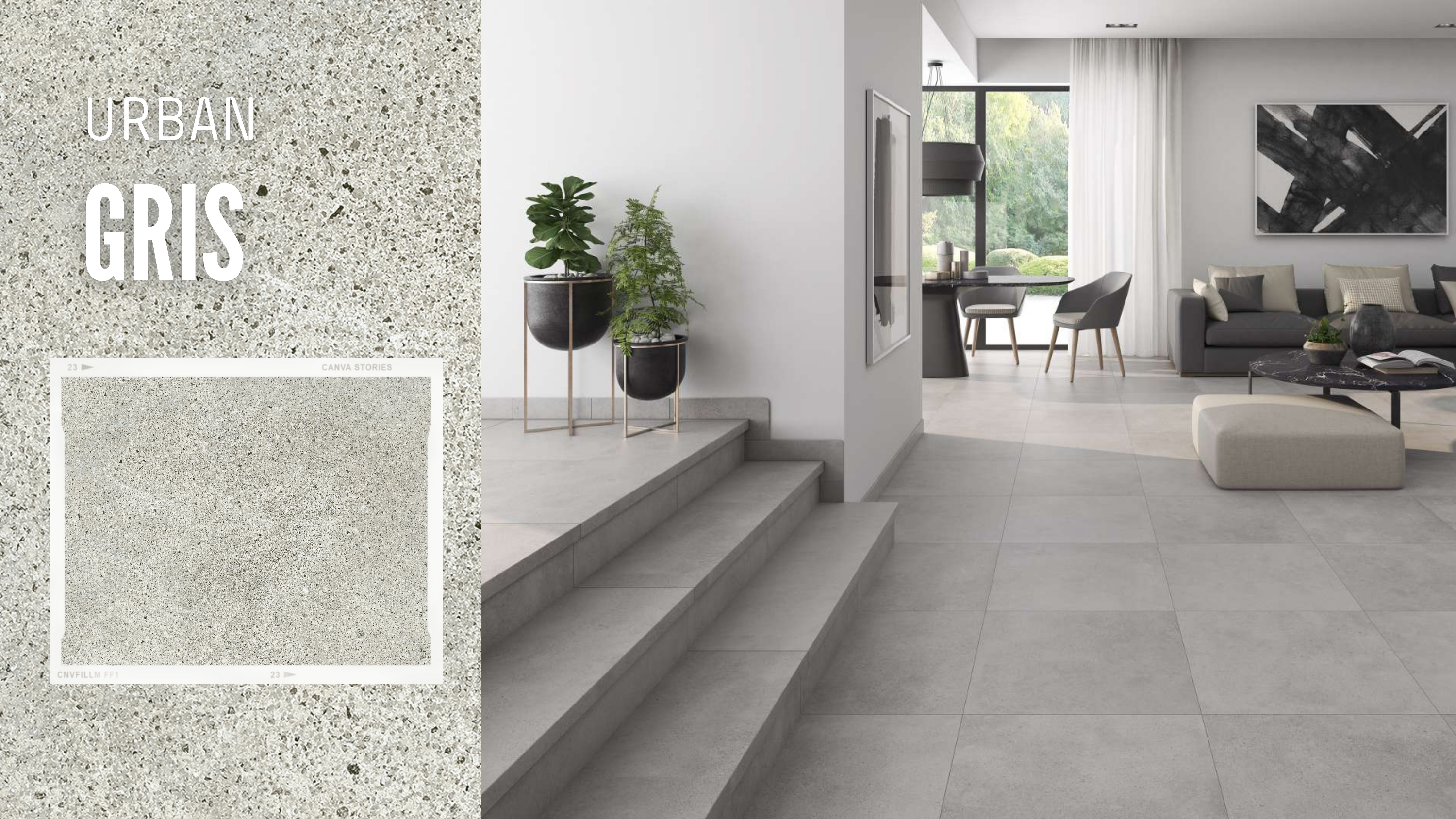 Ступень фронтальная Peldano Urban Gris 119.7х31.5х1.4 антислип Gres de Aragon купить в Санкт-Петербурге Ступень фронтальная Peldano Urban Gris 119.7х31.5х1.4 антислип Gres de Aragon