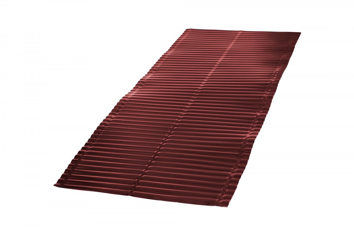 Ендова поперечная (1,95м*0,5м) DR скобки (6шт) выписываются отдельно , 3004 (вишневый)