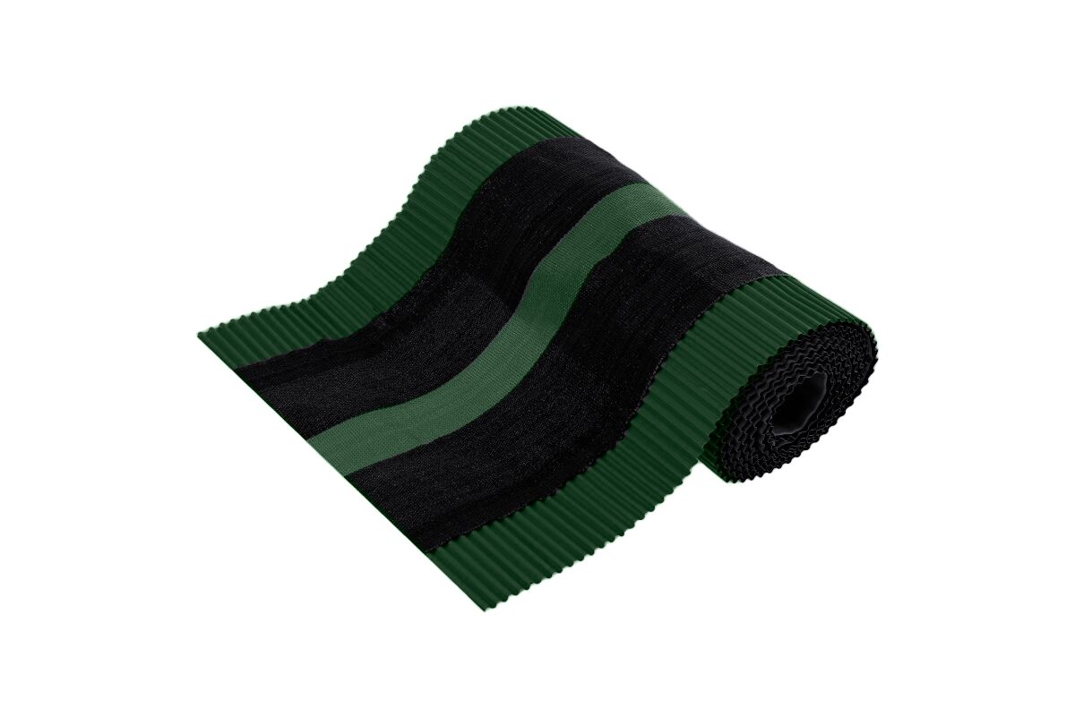 Аэроэлемент конька/хребта рулонный TECH VENT 240х5000мм DR, 6020 (зеленый)