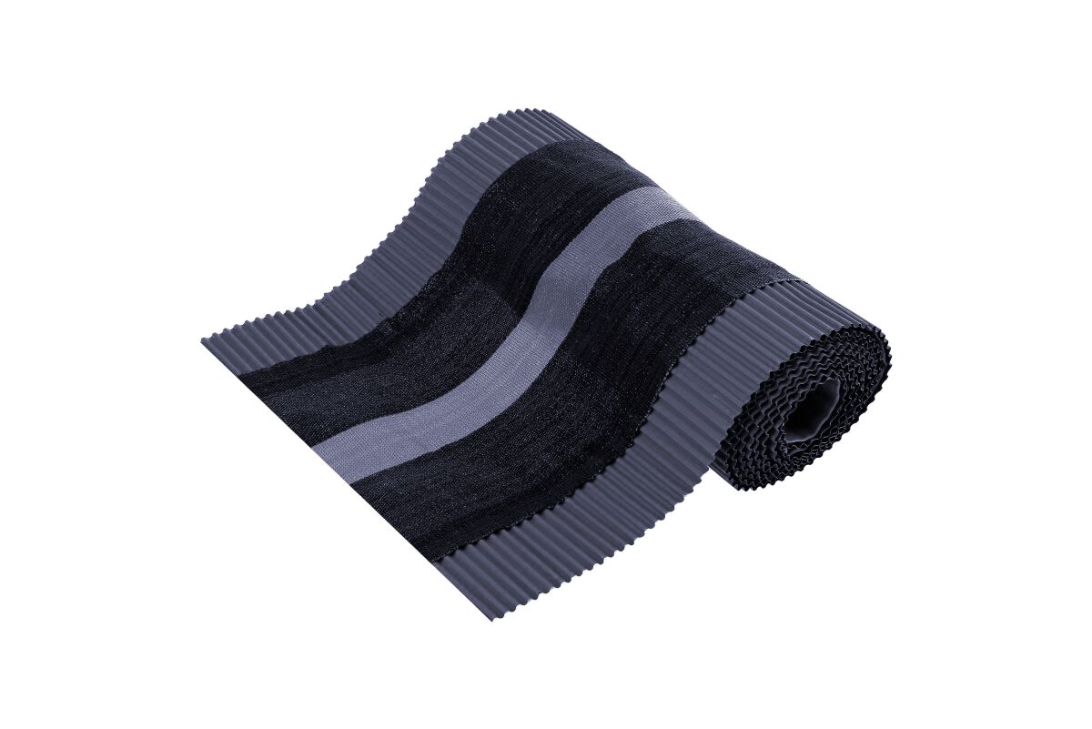 Аэроэлемент конька/хребта рулонный TECH VENT 240х5000мм DR, 7021 (антрацит)