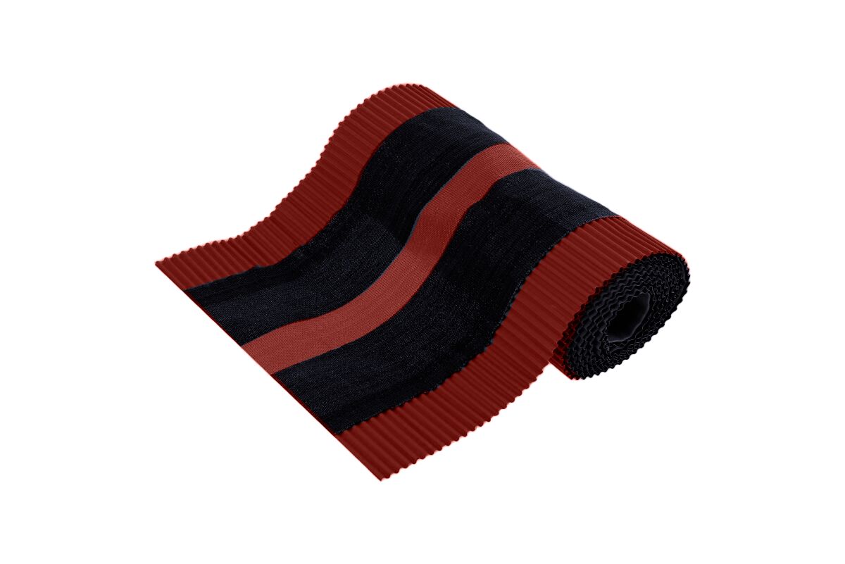 Аэроэлемент конька/хребта рулонный TECH VENT 240х5000мм DR, 8012 (каштановый)