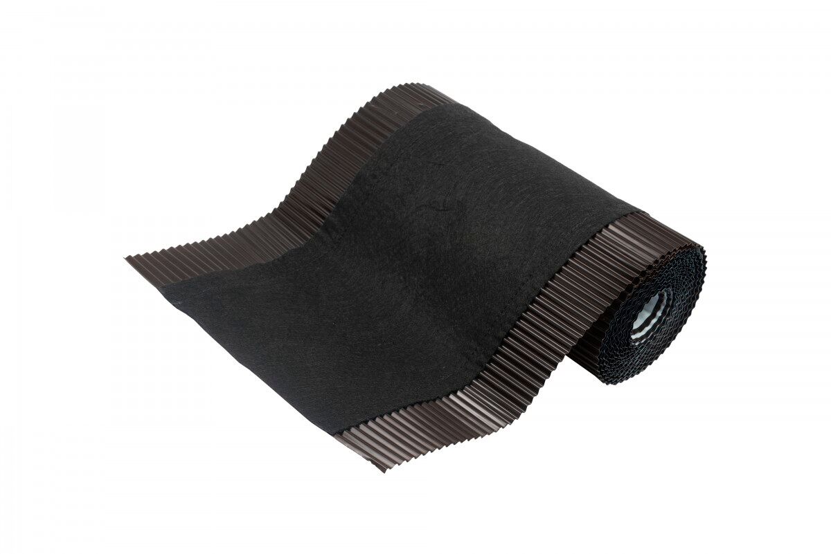 Аэроэлемент конька/хребта рулонный GEO-VENT Plus 240х5000мм DR, 8017 (коричневый)