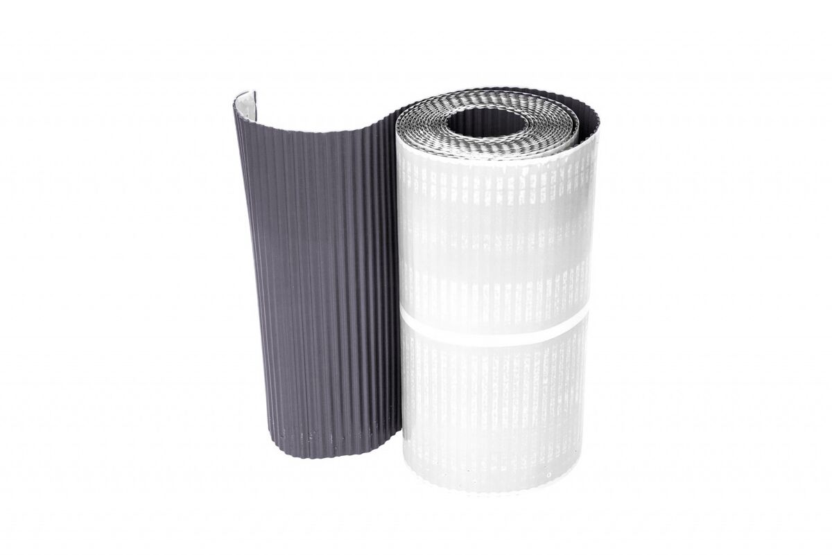 Лента примыкания CLASSIC (алюминий) 250х5000мм DR, 7021 (антрацит)