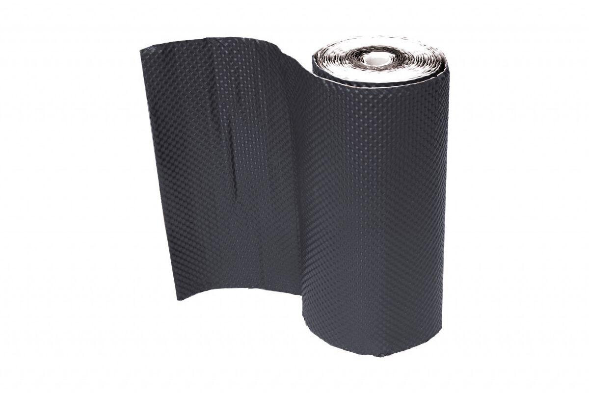 Лента примыкания 3D Pb (свинцовая) 300х5000мм, толщина 0.50мм DR, 9005 (черный)