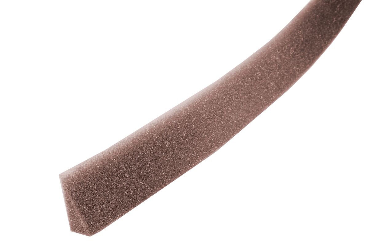 Уплотнитель клиновидный Standart (самоклеящийся) 50х1000мм DR, 8017 (коричневый)