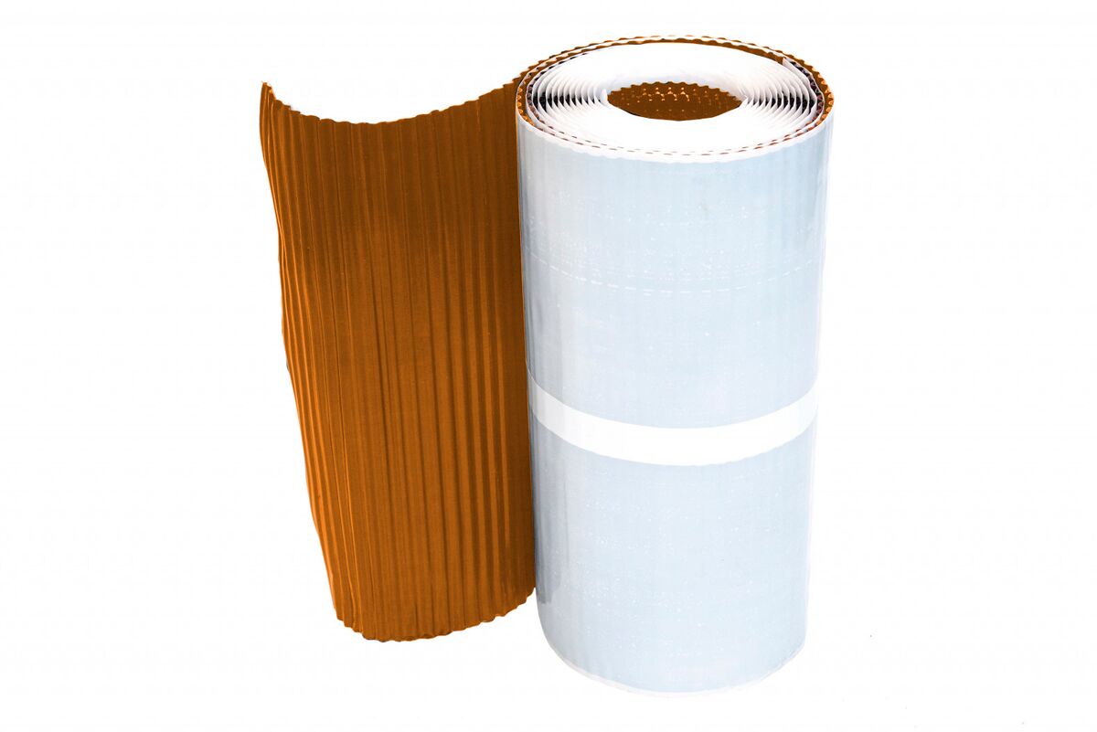 Лента примыкания Classic Pb (свинцовая) 300х5000мм, толщина 0.30мм DR, 8004 (терракотовый)