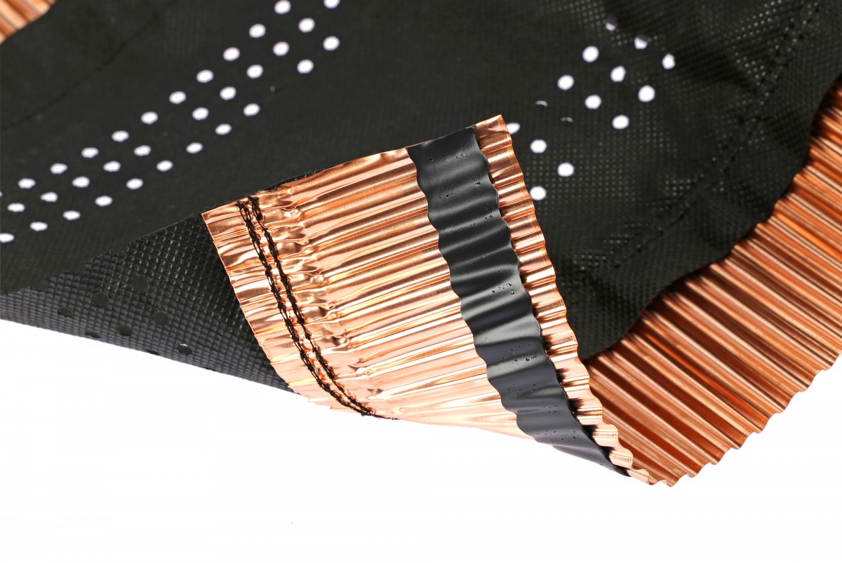 Аэроэлемент конька/хребта рулонный GEO-VENT Super CU 300х5000мм CU (медный) DR