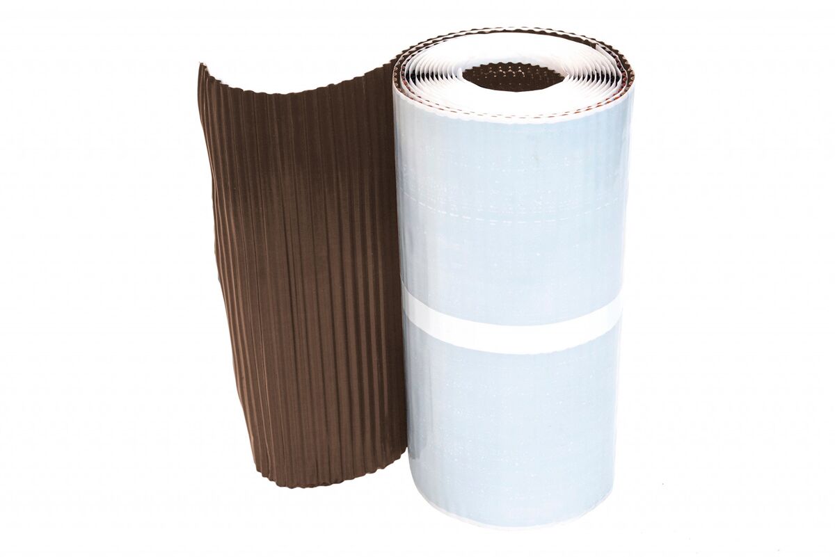 Лента примыкания Classic Pb (свинцовая) 300х5000мм, толщина 0.50мм DR, 8019 (темно-коричневый)