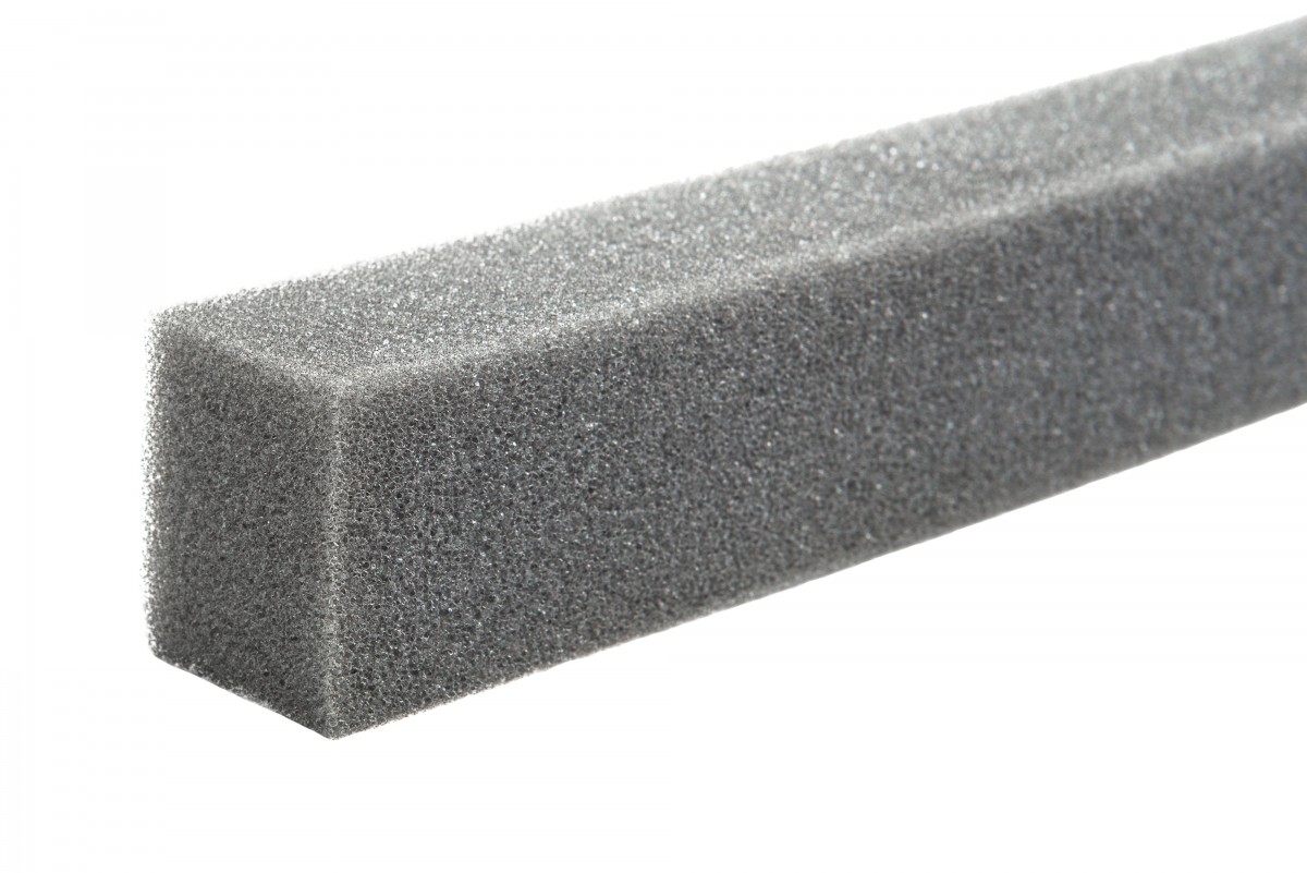 Уплотнитель прямоугольный (самокелящийся) 40х60х1000мм 7024 (темно-серый) DR