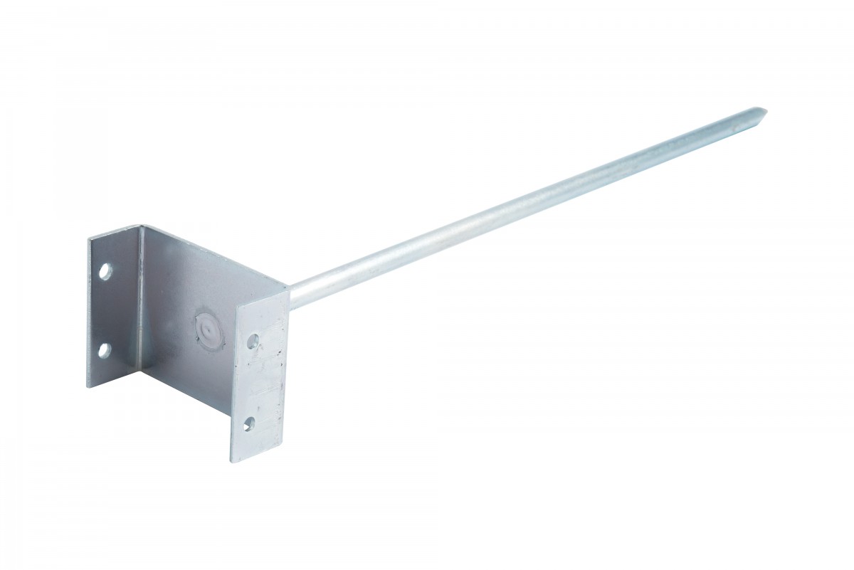 Крепление коньковой/хребтовой обрешетки забивной (гвоздь) длина 210мм, обрешетка 50мм оцинк. DR, цинк