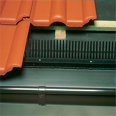 Аэроэлемент свеса с решеткой 1000мм 9005 (черный) TOP HOUSE