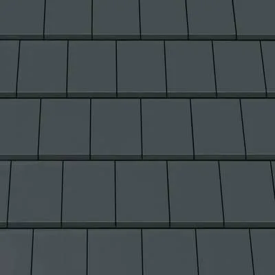 Domino Рядовая черепица сланцевый ангоб (slate-color engobe) Nuance Creaton купить в Санкт-Петербурге