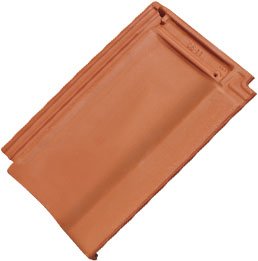 KONTINENTAL LUX Рядовая черепица натуральный красный (natural red) Mladost купить в Санкт-Петербурге