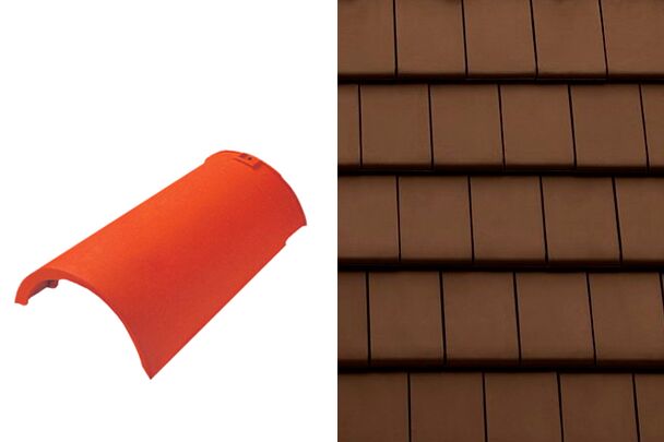Planoton (Figaro) Коньковая черепица гладкая №6 22,5см (2,7 шт/пм) Коричневый ангоб Tondach, Figaro Коньковая черепица гладкая №6 22,5см (2,7 шт/пм) Коричневый ангоб Tondach купить в Санкт-Петербурге Planoton (Figaro) Коньковая черепица гладкая №6 22,5см (2,7 шт/пм) Коричневый ангоб Tondach, Figaro Коньковая черепица гладкая №6 22,5см (2,7 шт/пм) Коричневый ангоб Tondach