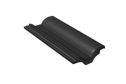 Половинчатая черепица Таунус черный Braas, Половинчатая черепица Таунус черный Braas