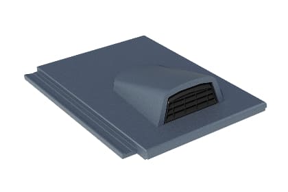 Вентиляционная черепица Тегалит Braas, Вентиляционная черепица Тегалит графит Braas