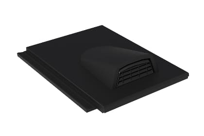 Вентиляционная черепица Тегалит Braas, Вентиляционная черепица Тегалит черный Braas