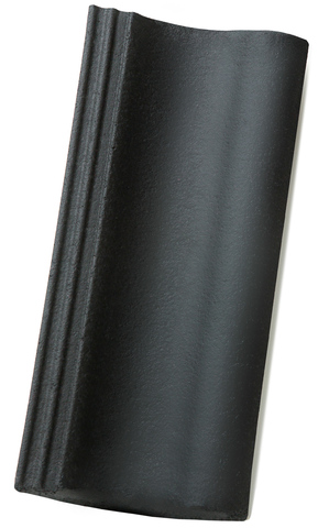 ORMAX половинчатая черепица  черная