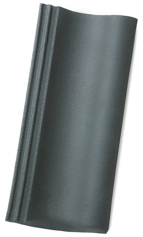 ORMAX половинчатая черепица темно-серая