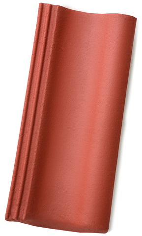 ORMAX половинчатая черепица  красная