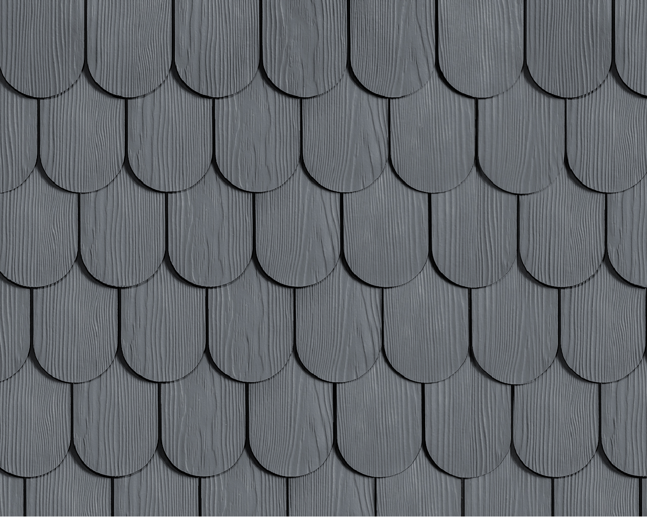 Панель Shingle Бобровый хвост 1200х370х6мм 0.44м2 F12 насыщенный серый Fadoco купить в Санкт-Петербурге