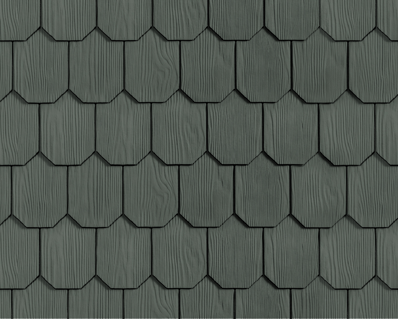 Панель Shingle Октагон 1200х370х6мм 0.44м2 F17 пихтовый зеленый Fadoco купить в Санкт-Петербурге