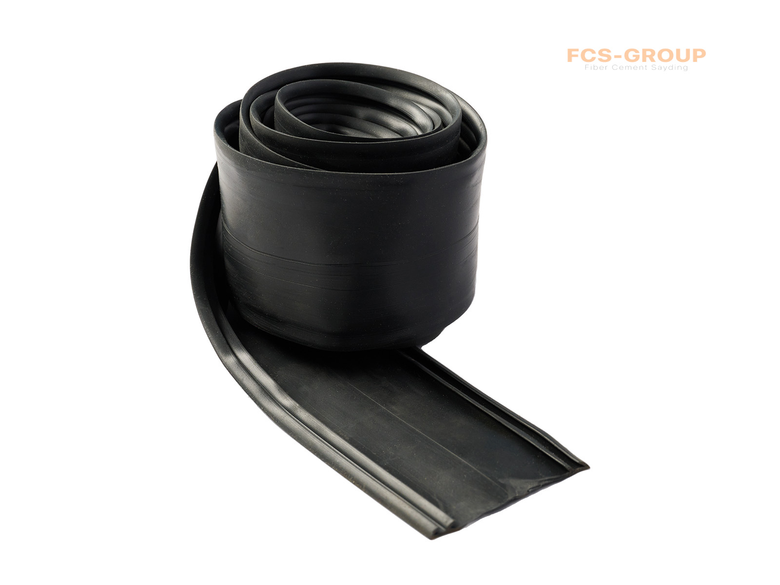 EPDM лента 60мм/30м.п. (чёрная), Профиль внутреннего угла RAL 9003 алюминий FCS