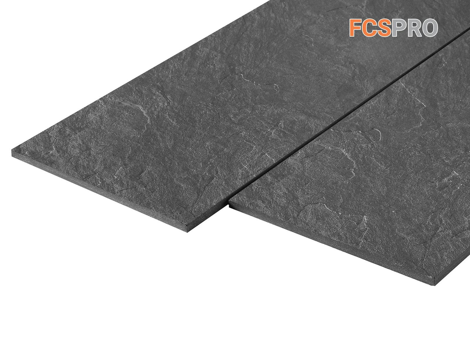 FCS Фиброцементный сайдинг Декор Стоун Клик 3000х190х10мм 0.57м2 Сланец купить в Санкт-Петербурге