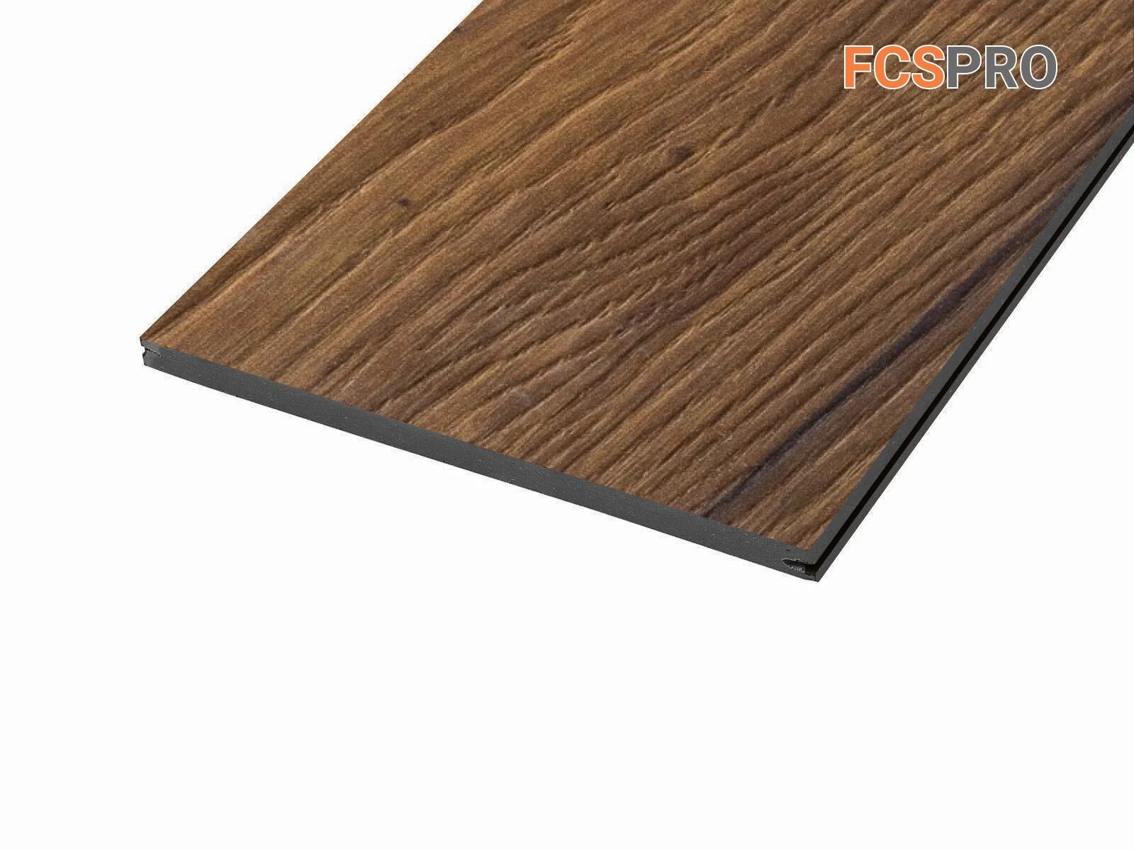 FCS Фиброцементный сайдинг Декор Wood Line 3000х190х10мм 0.57м2 Термоель, Термоель