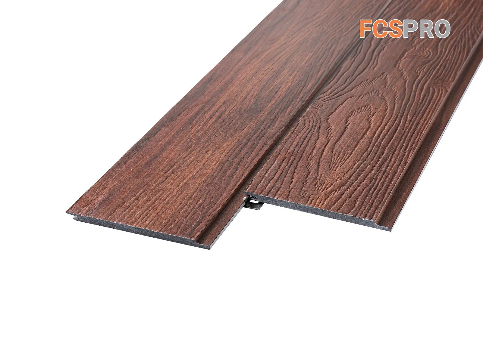 FCS Фиброцементный сайдинг Декор Wood Click Целлюлоза 3000х190х10мм 0.57м2 CL Венге, FCS Фиброцементный сайдинг Декор Wood Click Целлюлоза 3000х190х10мм 0.57м2 CL Венге