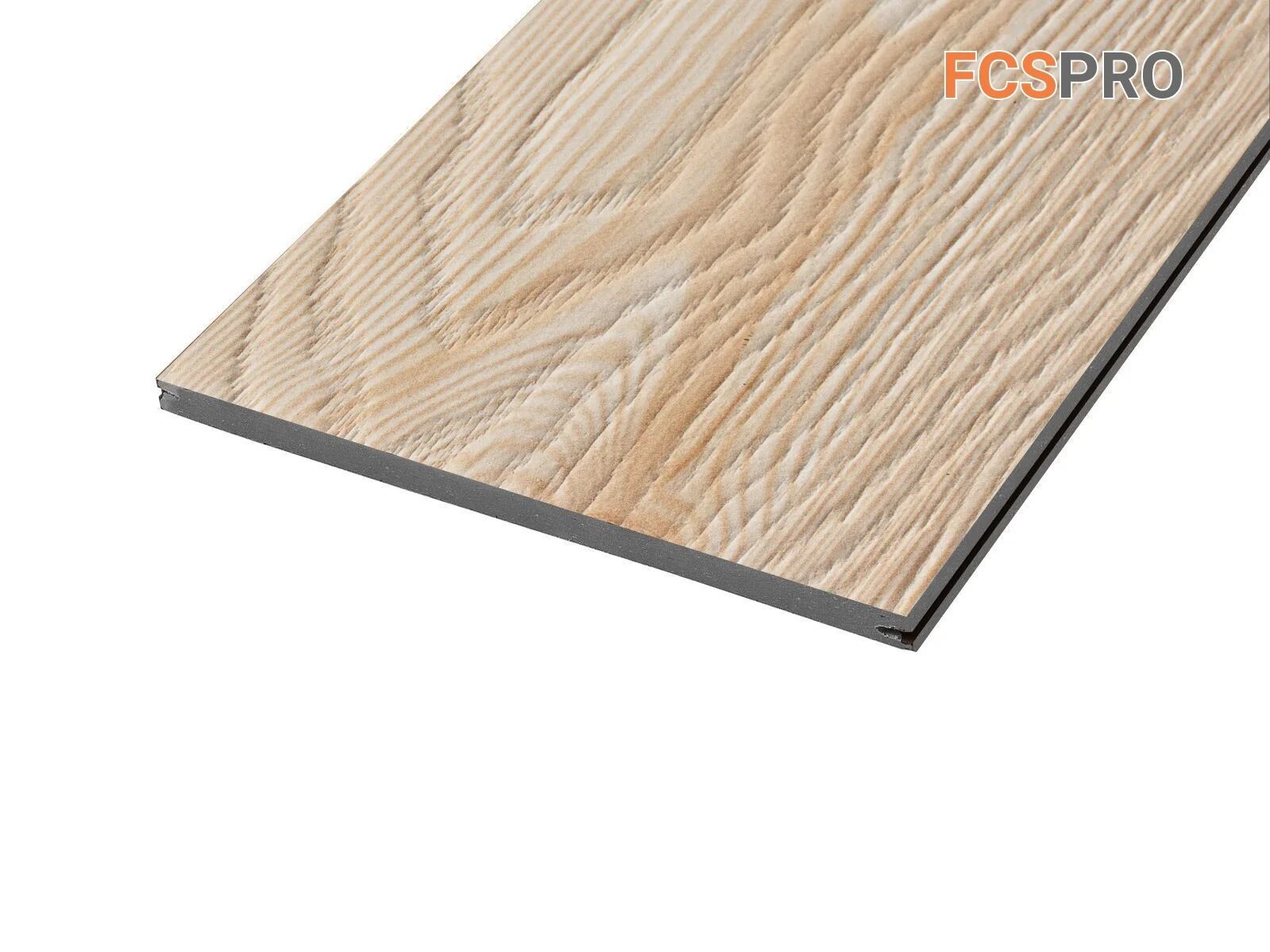 FCS Фиброцементный сайдинг Декор Wood Line 3000х190х10мм 0.57м2 Лиственница, Лиственница