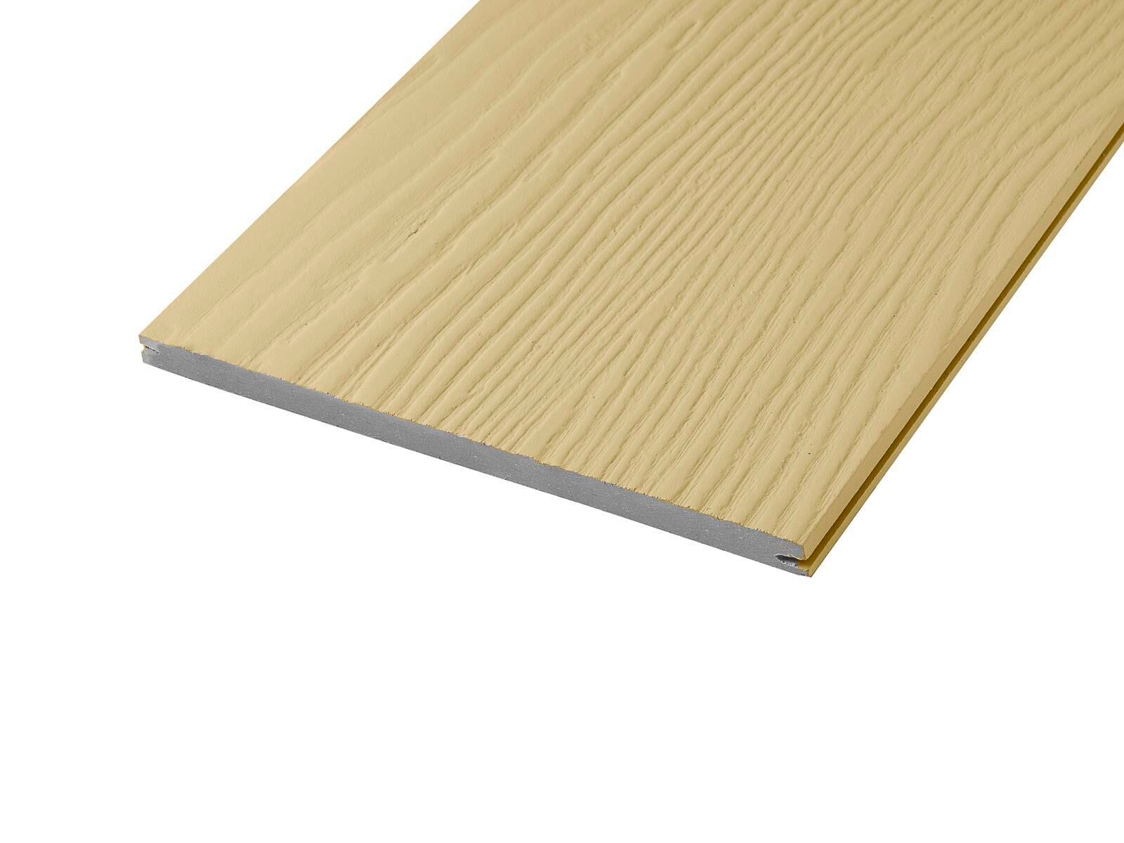 FCS Фиброцементный сайдинг Wood Line (паз-паз) Целлюлоза 3000х190х10мм 0,57м2 F11, F11 (Золотой песок)