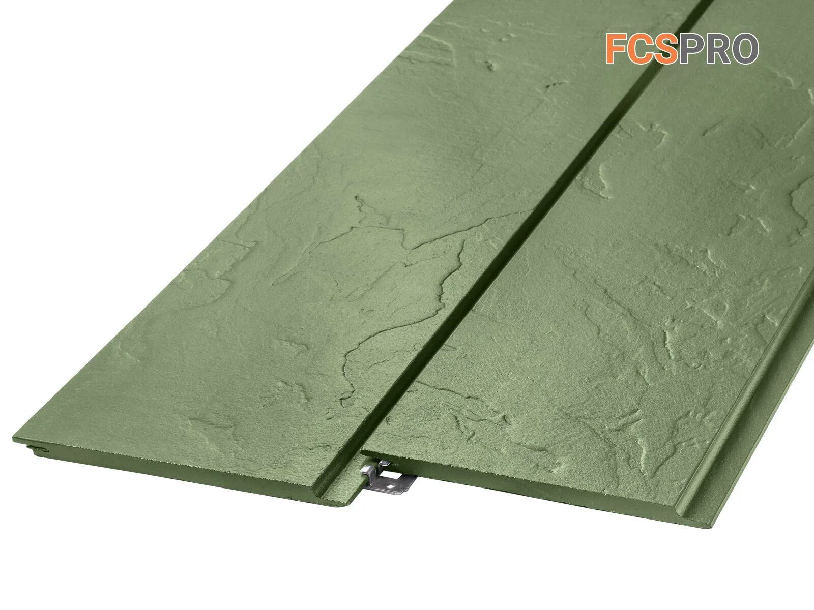 FCS Фиброцементный сайдинг Стоун Клик 3000х190х10мм 0.57м2 F65 купить в Санкт-Петербурге