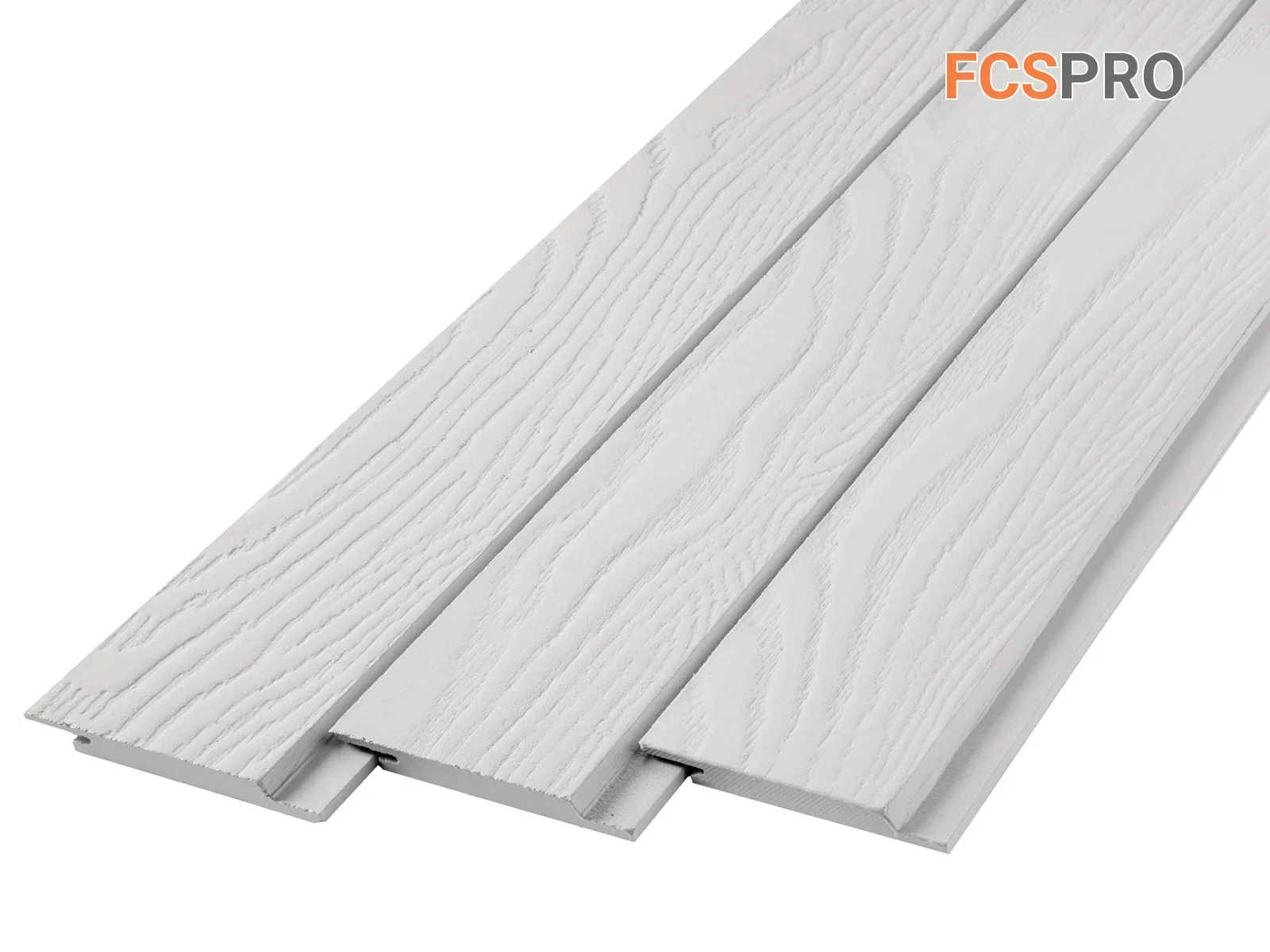 FCS Фиброцементный сайдинг Wood Click Штиль 3000х100х10мм 0.3м2 F51