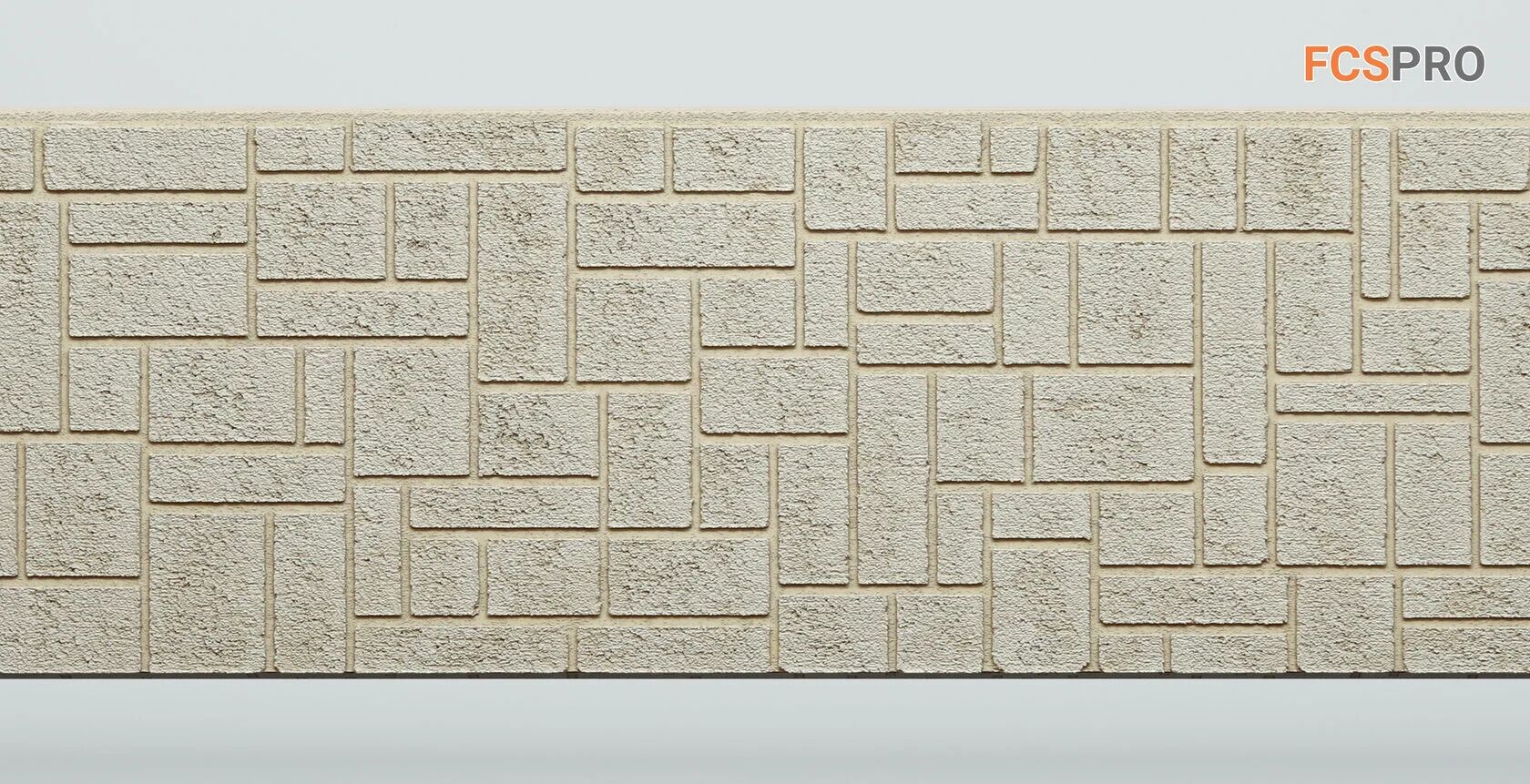 FCS Фиброцементные панели под камень Simple 1480х360х15мм 0.533м2 АА5114, FCS Фиброцементные панели под камень Simple 1480х360х15мм 0.533м2 АА5114