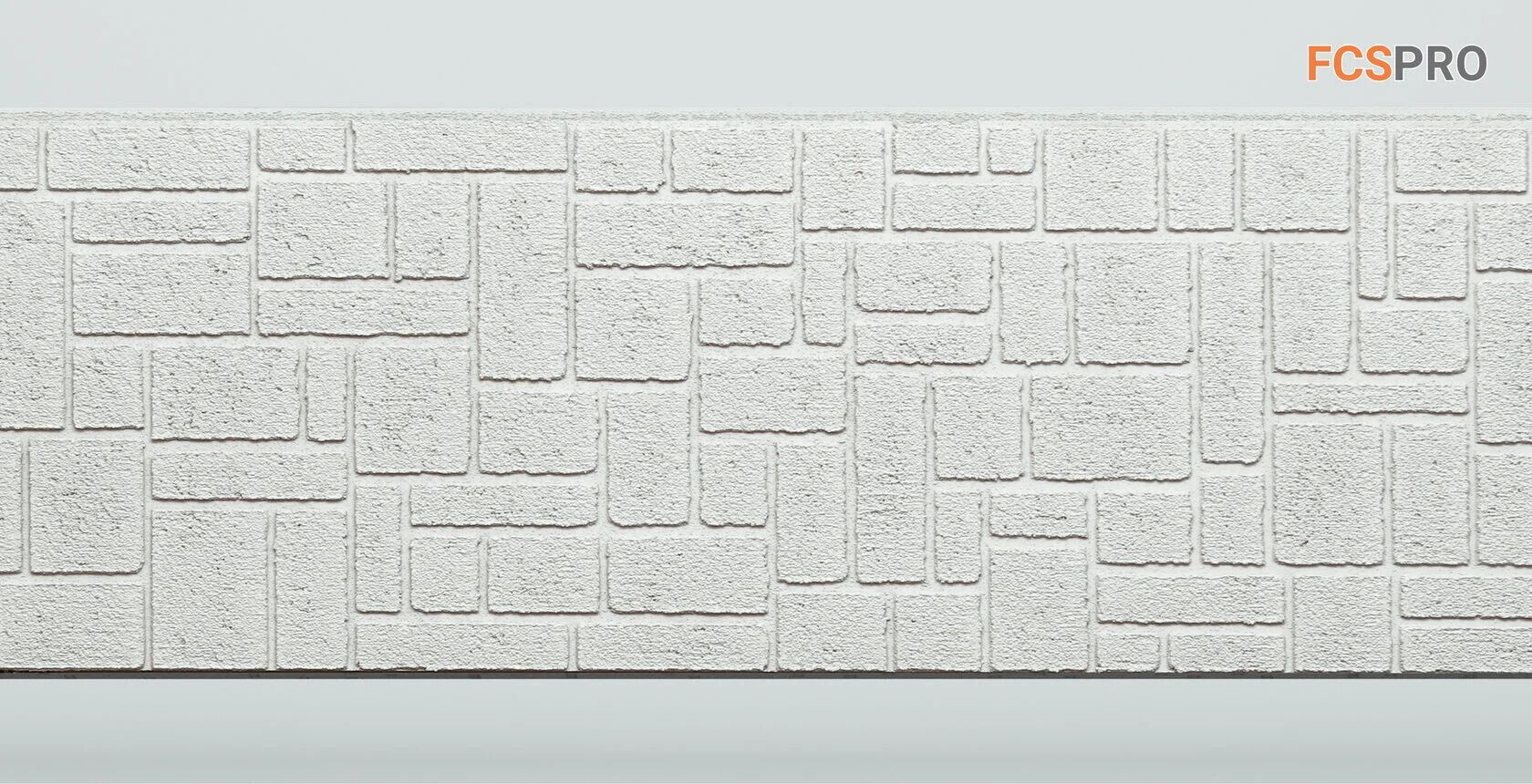 FCS Фиброцементные панели под камень Simple 1480х360х15мм 0.533м2 АА5111, FCS Фиброцементные панели под камень Simple 1480х360х15мм 0.533м2 АА5111