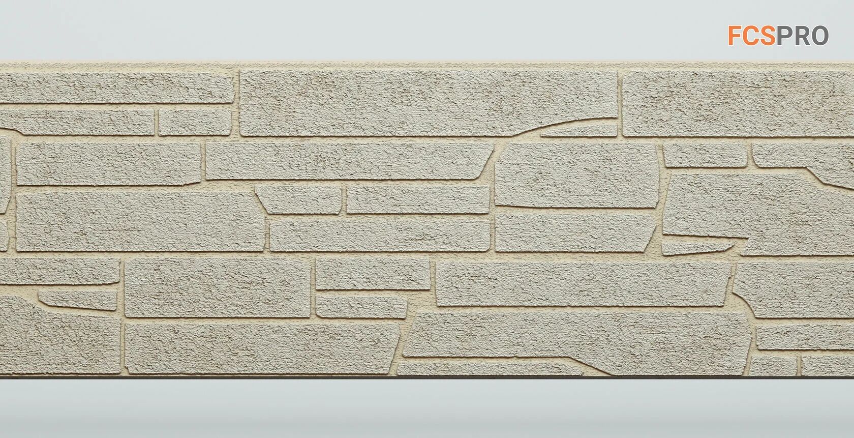 FCS Фиброцементные панели под камень Simple 1480х360х15мм 0.533м2 АА7114, FCS Фиброцементные панели под камень Simple 1480х360х15мм 0.533м2 АА7114