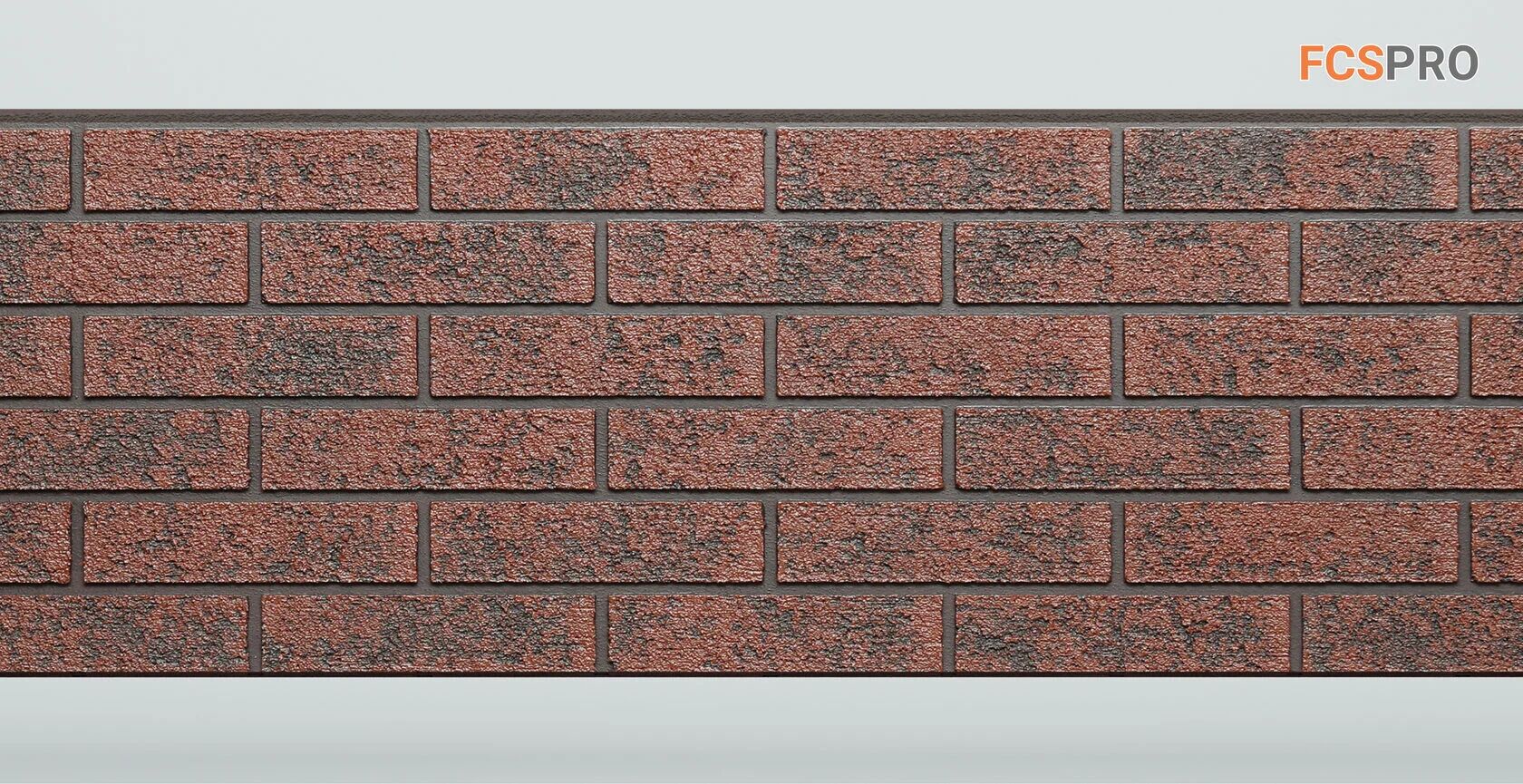 FCS Фиброцементные панели под кирпич Simple 1480х360х15мм 0.533м2 АА9415, FCS Фиброцементные панели под кирпич Simple 1480х360х15мм 0.533м2 АА9415