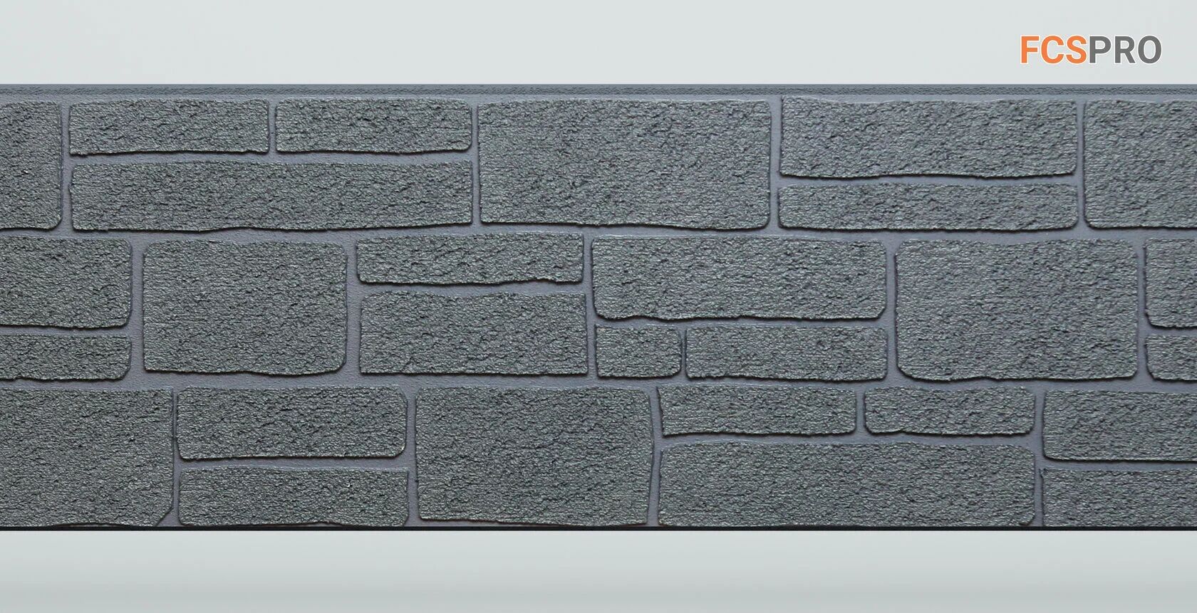 FCS Фиброцементные панели под камень Simple 1480х360х15мм 0.533м2 АА6116, FCS Фиброцементные панели под камень Simple 1480х360х15мм 0.533м2 АА6116