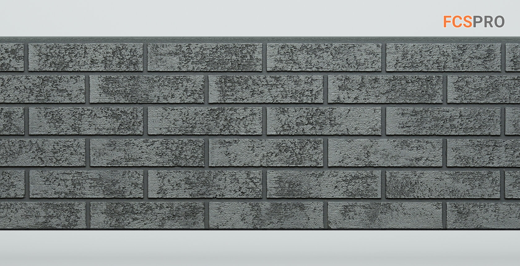 FCS Фиброцементные панели под кирпич Simple 1480х360х15мм 0.533м2 АА9113, АА9113