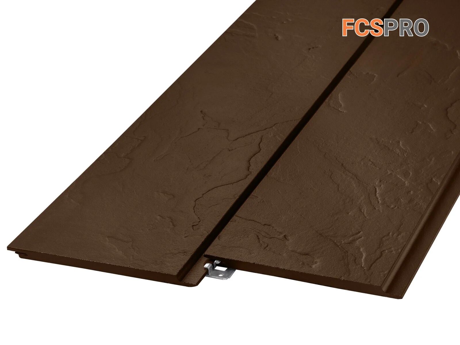 FCS Фиброцементный сайдинг Стоун Клик 3000х190х10мм 0.57м2 F21 купить в Санкт-Петербурге